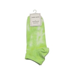 Ladies Ankle Socks Pastel Mix Green 23-25cm